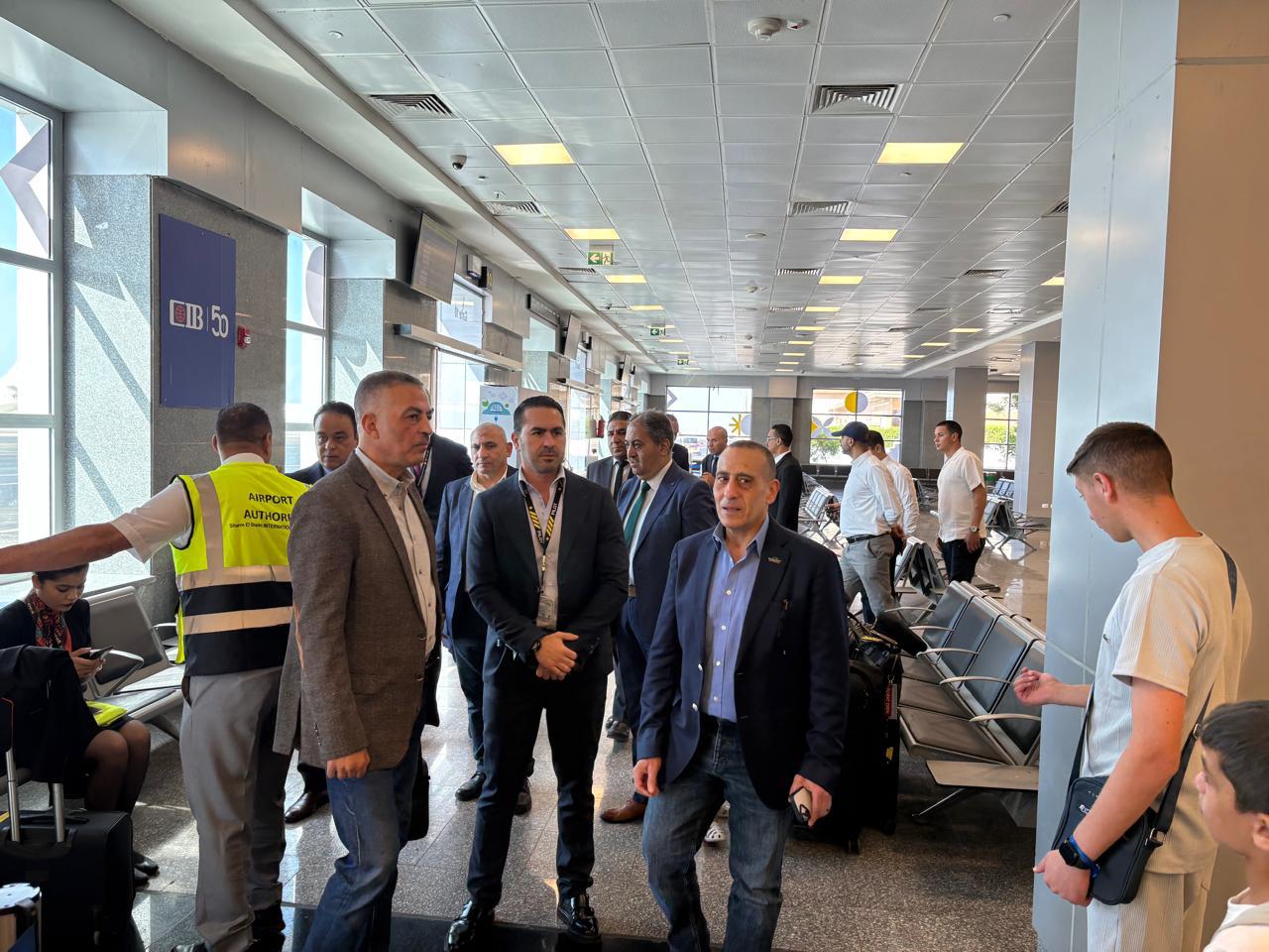 اللجنة العليا للتفتيش الأمني والبيئي في جولة تفقدية بمطار شرم الشيخ الدولي