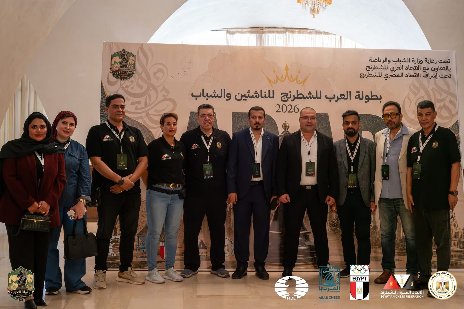 انطلاق منافسات البطولة العربية للشطرنج للناشئين والشباب.. والجولة الأولى تشهد بداية قوي
