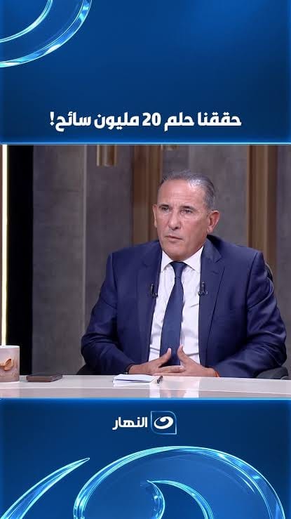 حسام الشاعر في «كادر الصورة مع لميس».. يفتح الملفات الشائكة للسياحة ويطالب بالمساواة بين المستثمرين
